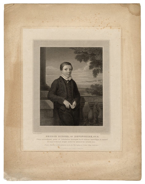  [Mental Calculator] George Bidder, of Devonshire, Aged 13. ...