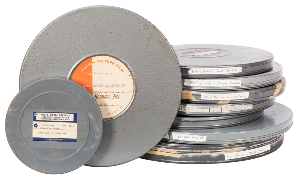  Original 16mm Film Reels of Don Alan’s Magic Ranch TV Show....