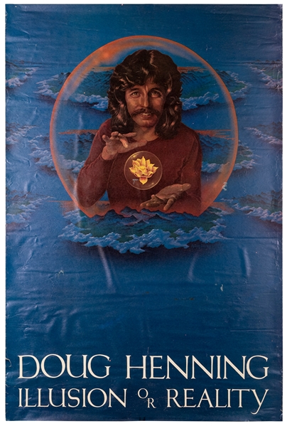  Henning, Doug. Doug Henning. Illusion or Reality. Circa 198...