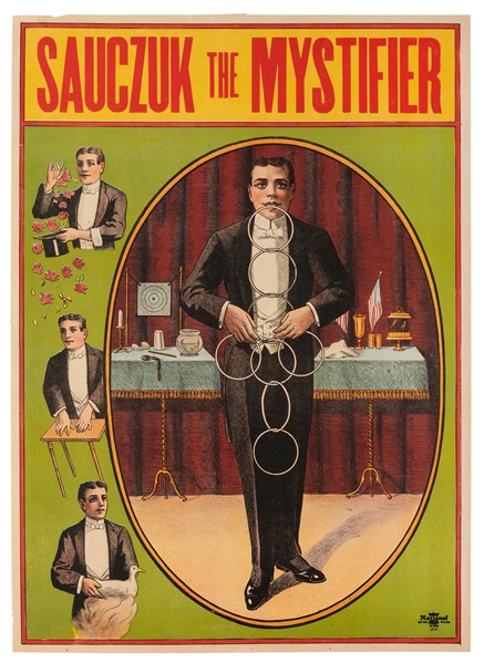  [Stock Poster] Magician Stock Poster. New York/Chicago/St. ...