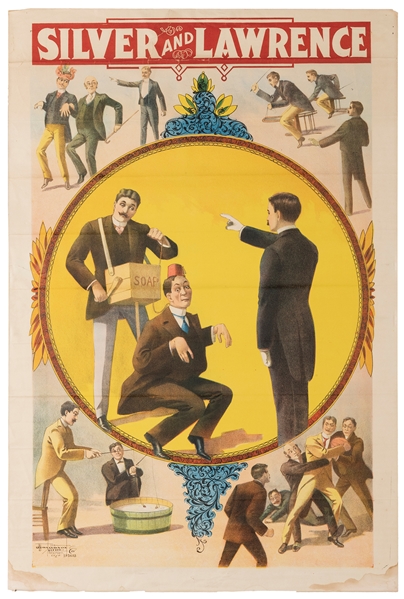  [Stock Poster] Hypnotist Poster. Newport: Donaldson Litho.,...