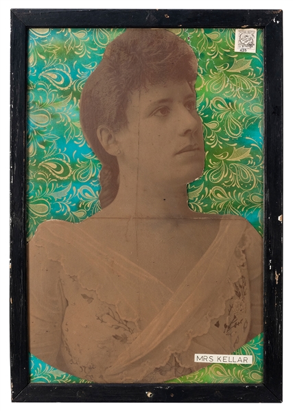  Kellar, Eva. Eva Kellar Cut-Out Portrait, Ex-Egyptian Hall ...