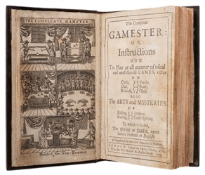  Cotton, Charles. The Compleat Gamester; or Instructions How...