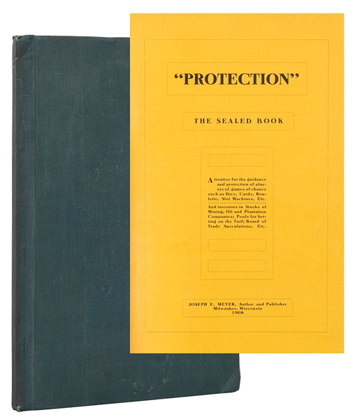  Meyer, Joseph E. Protection. The Sealed Book. Milwaukee: Jo...