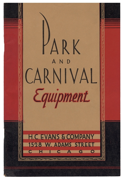  H.C. Evans Park and Carnival Equipment. Chicago, ca. 1942. ...