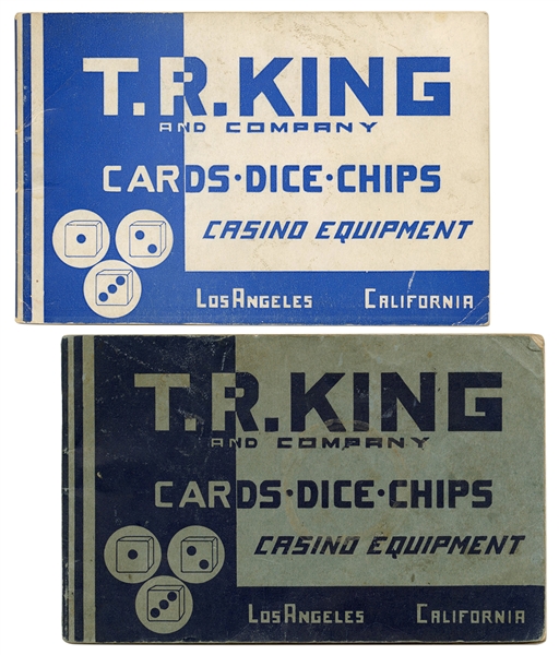  T.R. King and Co. Pair of Catalogs. Los Angeles, ca. 1950s....