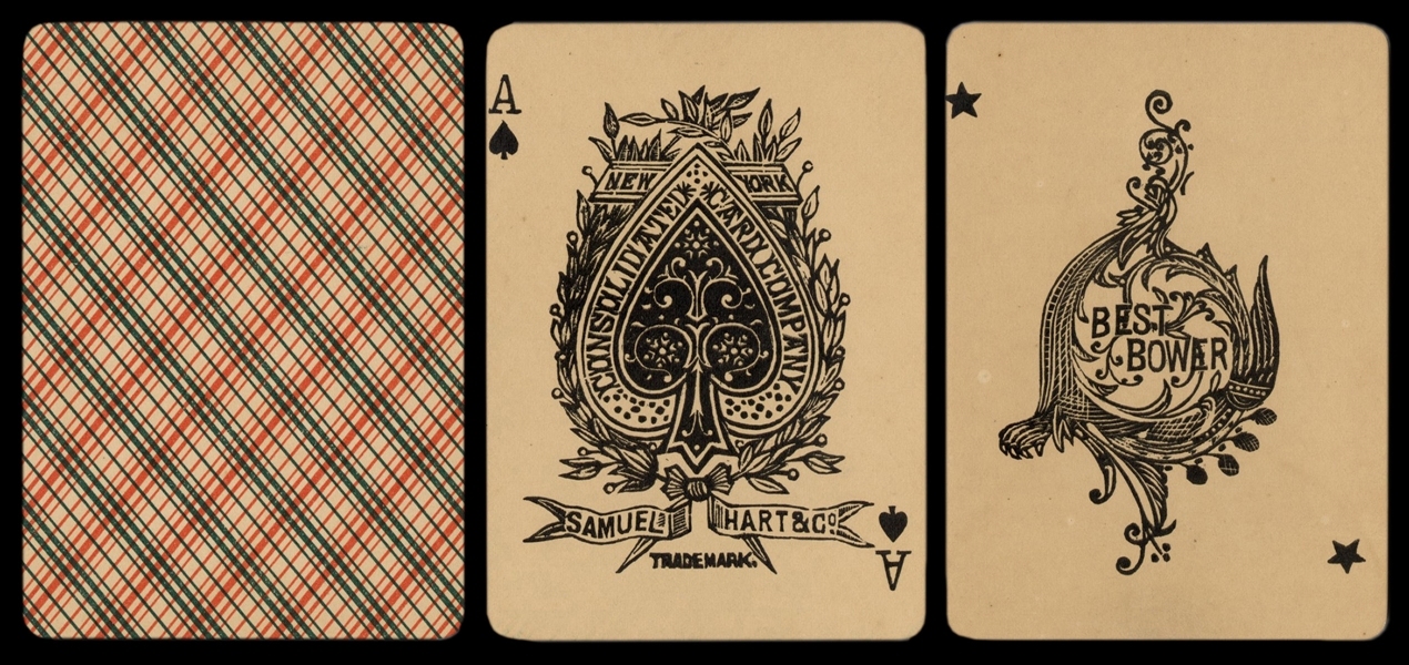  NYCC Samuel Hart Squeezers No. 220 Playing Cards. NYCC, ca....