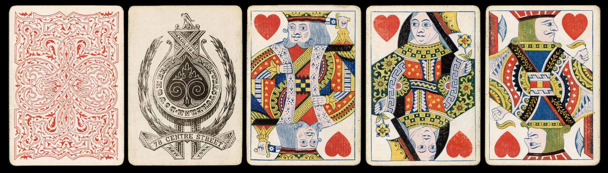  Dougherty Great Mogul Playing Cards. New York: Andrew Dough...