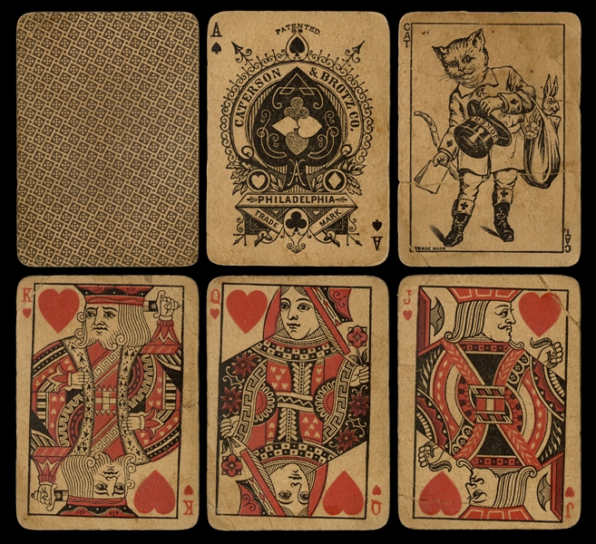  Caterson & Brotz League Playing Cards. Philadelphia: Caters...