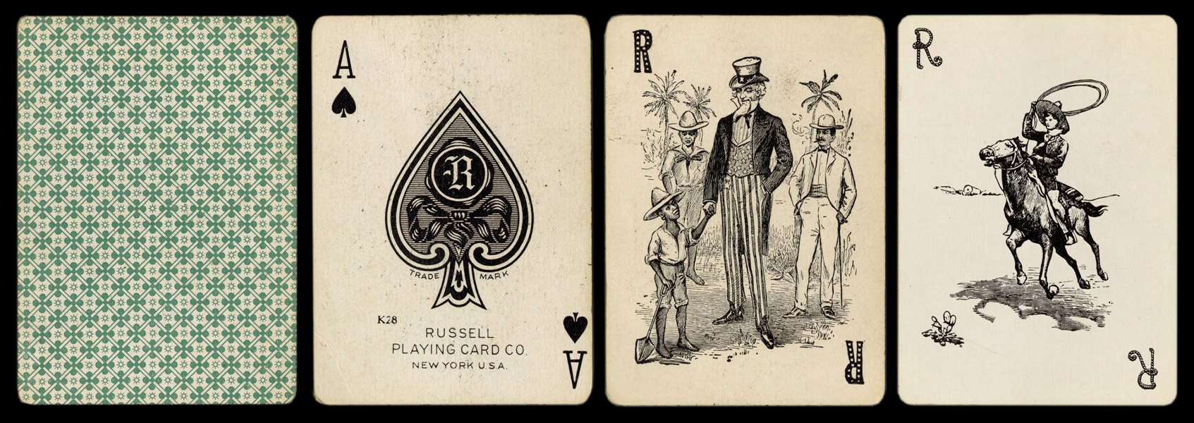  Russell’s Recruits No. 76 Playing Cards. Milltown, NJ: Will...