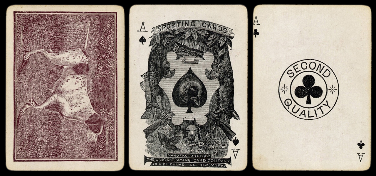  Sporting Playing Cards. New York: Union Playing Card Co., c...