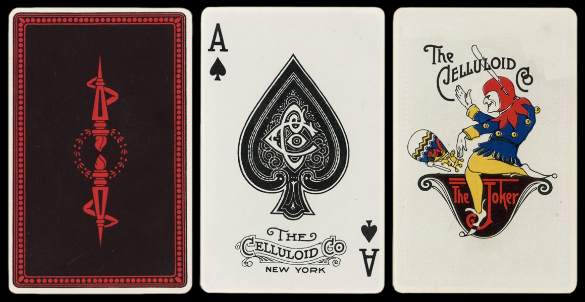  Celluloid Playing Cards. New York: The Celluloid Co., ca. 1...