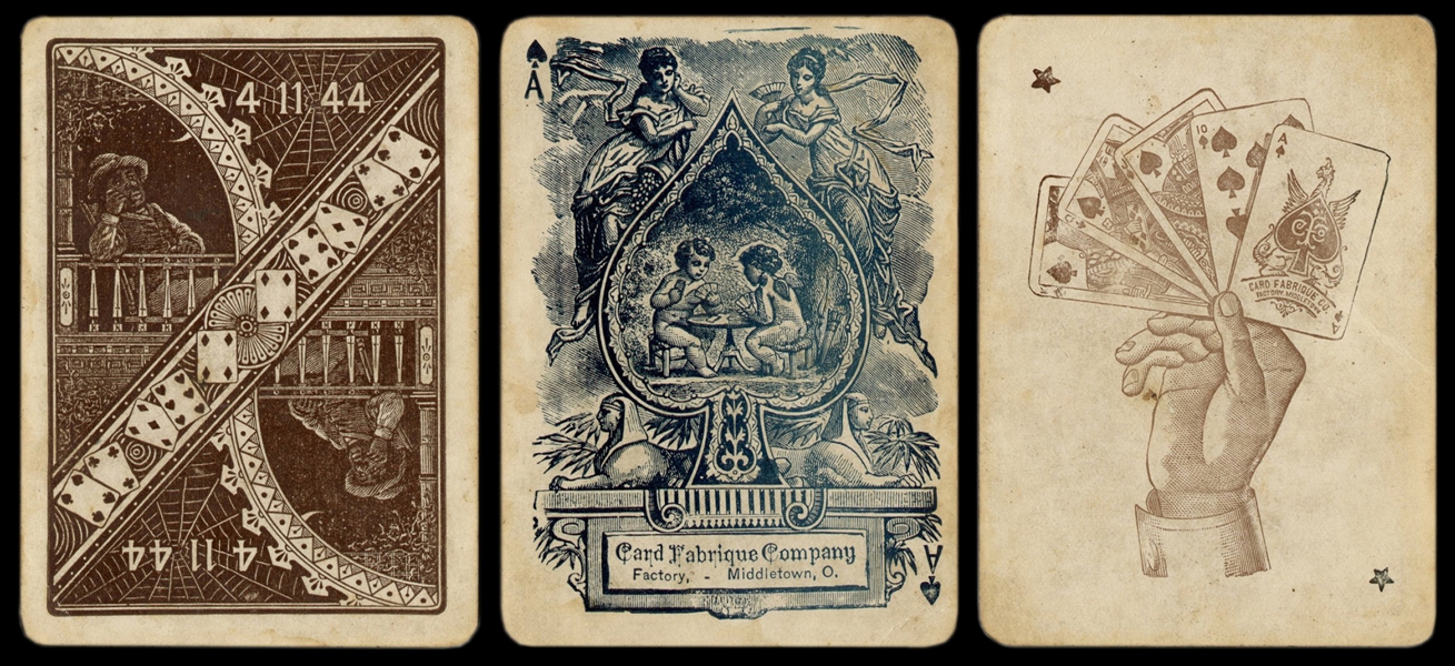  Card Fabrique Euchre Playing Cards. Middletown, OH: Card Fa...