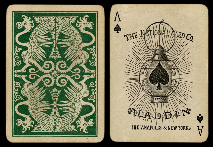  Aladdin #1001 Playing Cards. Indianapolis & New York: The N...