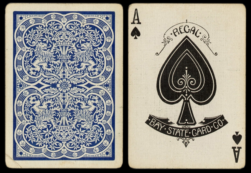  Bay State Card Co. “Regal” Playing Cards. Circa 1905. 52 (n...