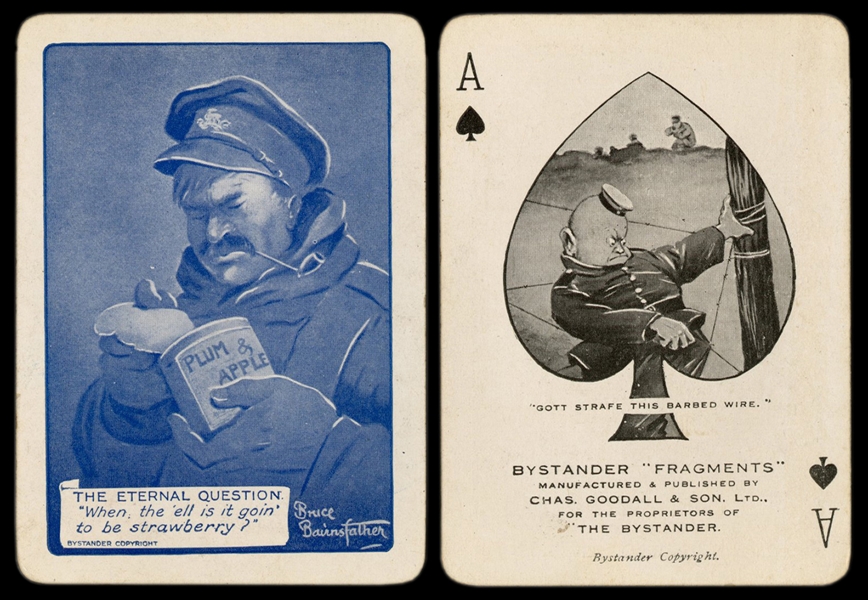  Bystander “Fragments” Playing Cards. England: Chas. Goodall...