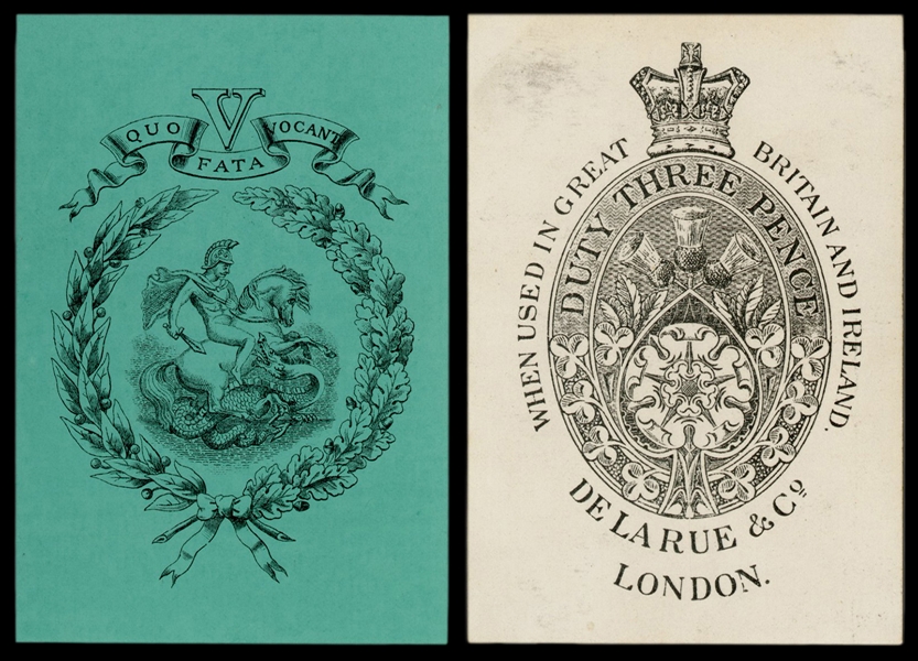  De La Rue St. George Playing Cards. London: De La Rue & Co....