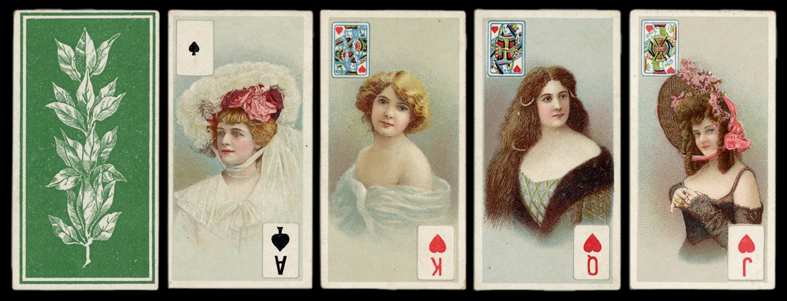  Beauties Tobacco Cigarette Insert Playing Cards. British-Am...