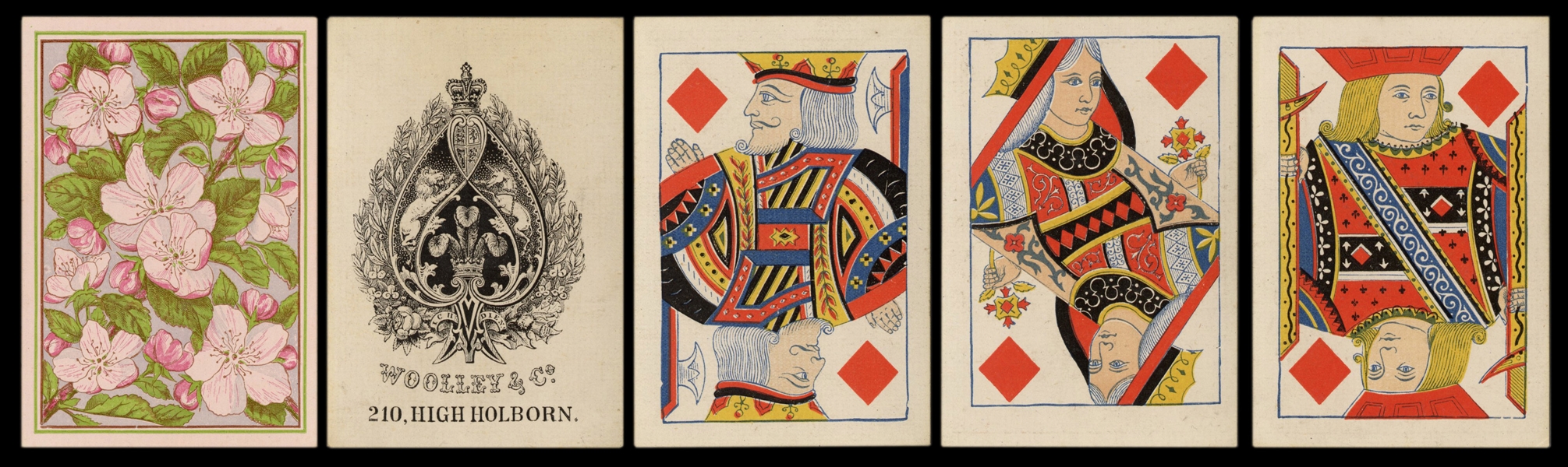 Wooley & Co. Playing Cards. London: Wooley & Co., ca. 1880....