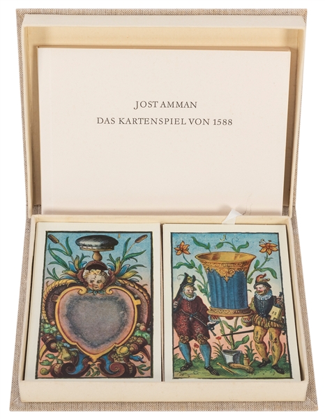  Facsimile Edition of Jost Amman 1588 Playing Cards. Edition...