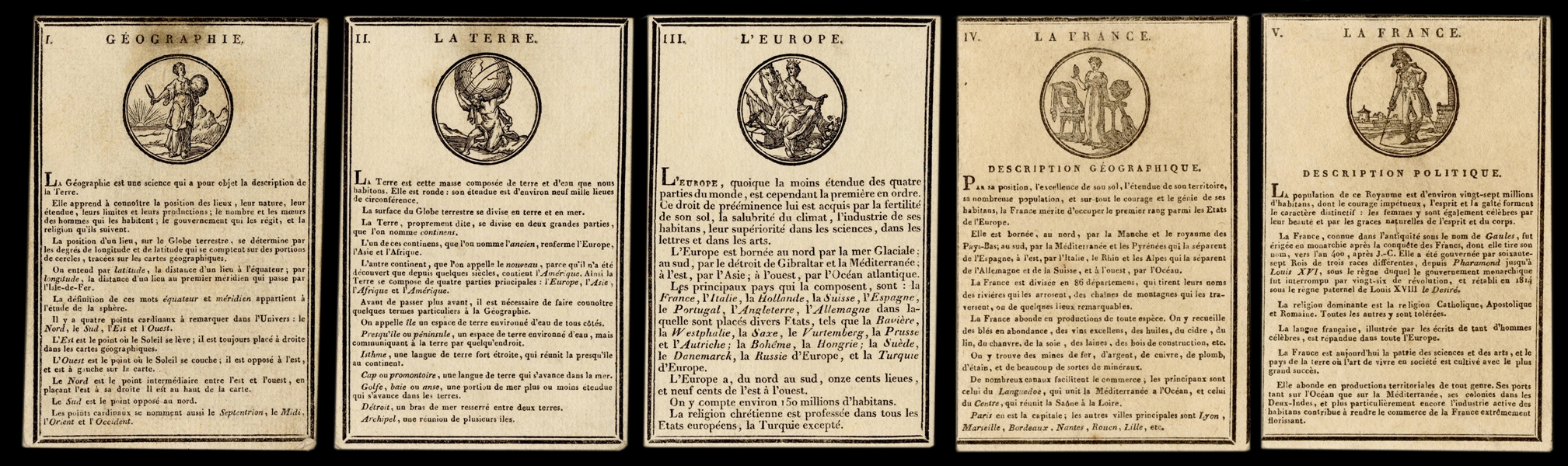  Historie Des Empereurs Deck. Paris: Goddard, ca. 1820. 48 c...