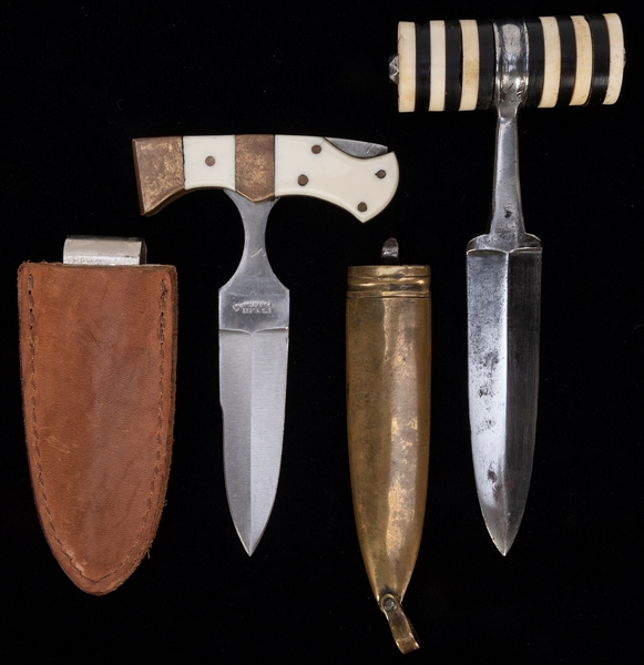  Old West / Gambler’s Style Push Daggers. Including a steel ...