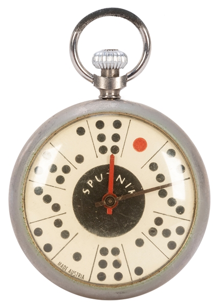  “Sputnik” Dice Pocket Watch. Austria, ca. 1950s. Wind up th...