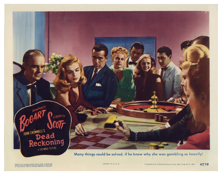  Dead Reckoning. Lobby Card. Columbia Pictures, 1947. Lobby ...
