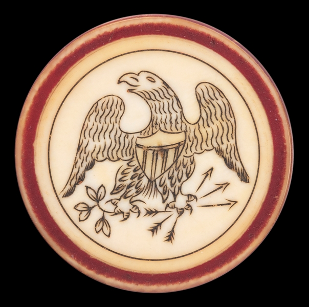  American Eagle / Seal of the United States Poker Chip. Amer...