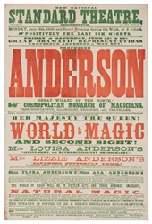 Anderson, John Henry. Professor Anderson (Great Wizard of the North). 