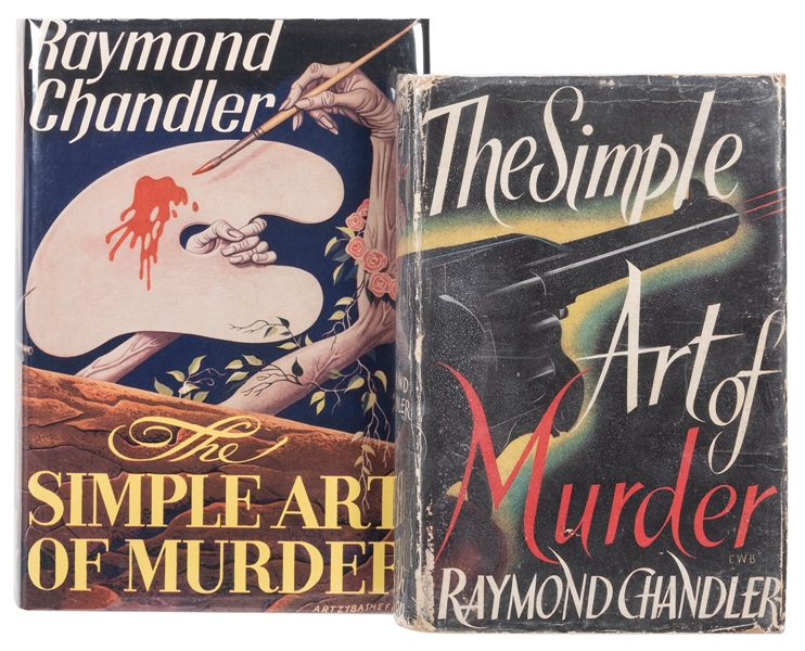  CHANDLER, Raymond (1888–1959). The Simple Art of Murder. Bo...