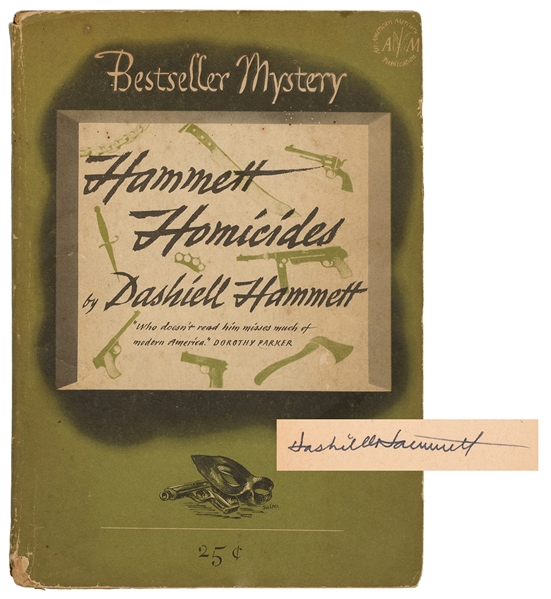  HAMMETT, Dashiell (1894–1961). Hammett Homicides. [New York...