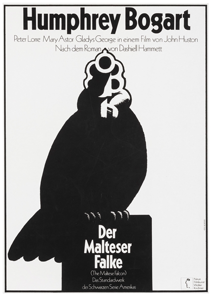  [FILM NOIR]. –– [THE MALTESE FALCON]. Der Malteser Falke. N...