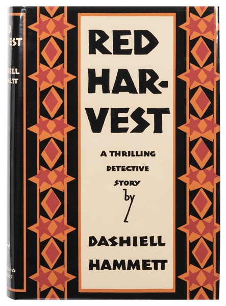  HAMMETT, Dashiell (1894–1961). Red Harvest. New York: Alfre...