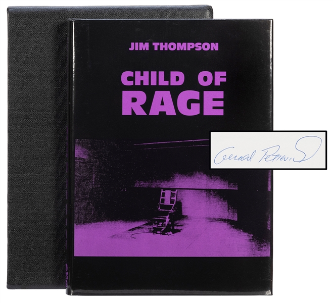  THOMPSON, Jim (1906–1967). Child of Rage. Introduction by G...