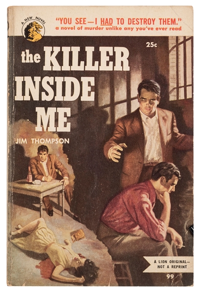  THOMPSON, Jim (1906–1967). The Killer Inside Me. New York C...