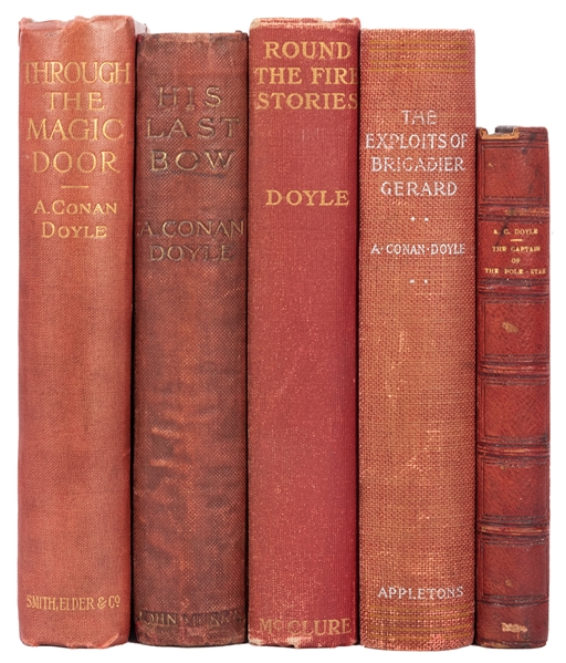  DOYLE, Arthur Conan (1859–1930). Five First Edition Titles....