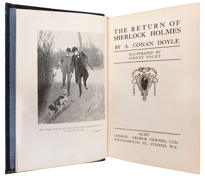  DOYLE, Arthur Conan (1859–1930). The Return of Sherlock Hol...