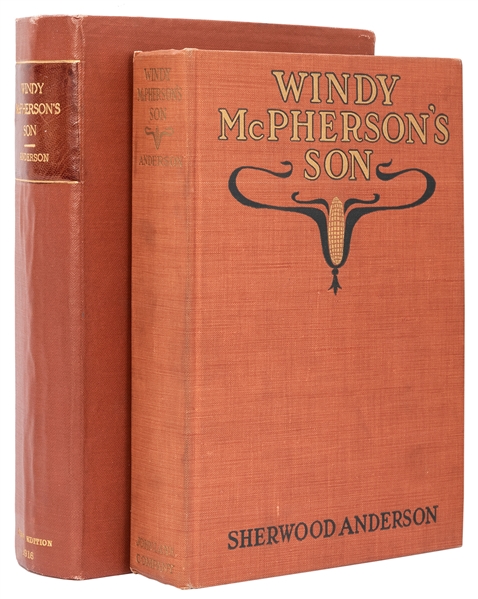  ANDERSON, Sherwood (1876–1941). Windy McPherson’s Son. New ...