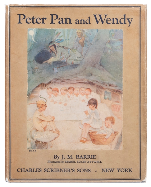  BARRIE, James Matthew (1860–1937). Peter Pan and Wendy. New...