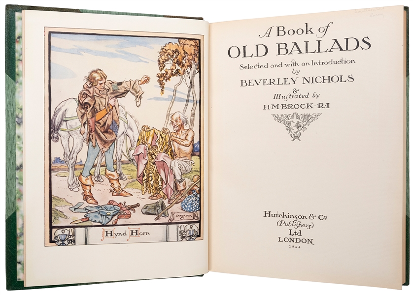  [BINDING]. NICHOLS, Beverly (1898–1983). A Book of Old Ball...