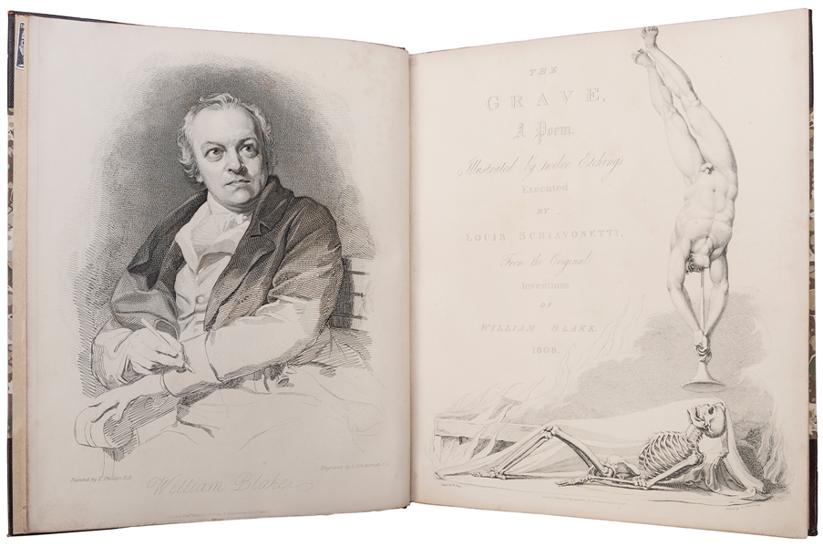  BLAKE, William (1757–1827), illustrator. –– BLAIR, Robert (...