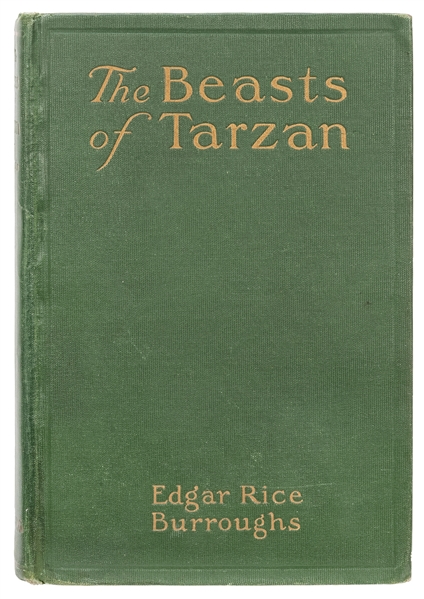  BURROUGHS, Edgar Rice (1875–1950). The Beasts of Tarzan. Ch...