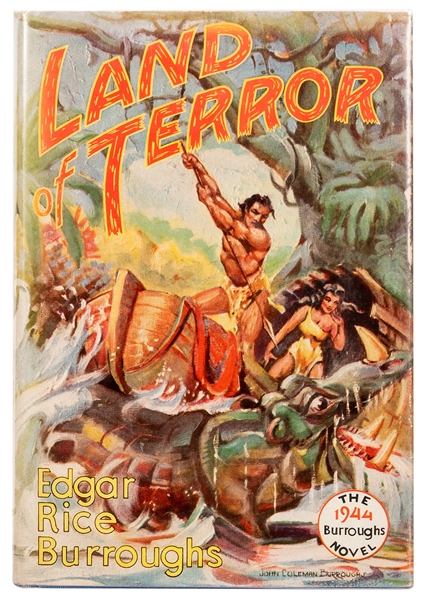  BURROUGHS, Edgar Rice (1875–1950). Land of Terror. Tarzana:...