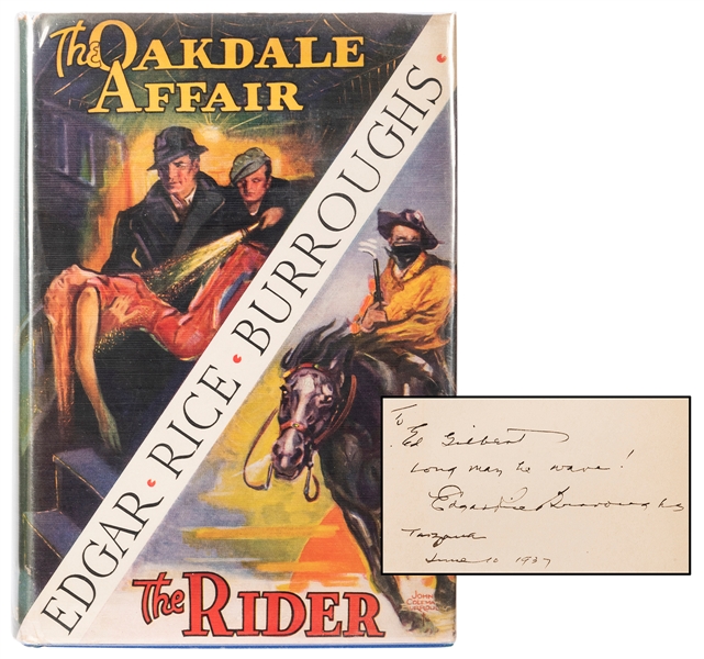  BURROUGHS, Edgar Rice (1875–1950). The Oakdale Affair [and]...