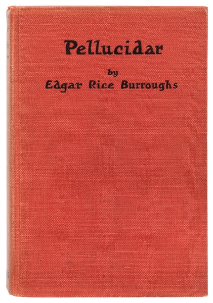  BURROUGHS, Edgar Rice (1875–1950). Pellucidar. Chicago: A. ...
