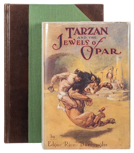  BURROUGHS, Edgar Rice (1875–1950). Tarzan and the Jewels of...
