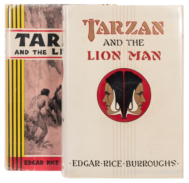  BURROUGHS, Edgar Rice (1875–1950). Tarzan and the Lion Man....