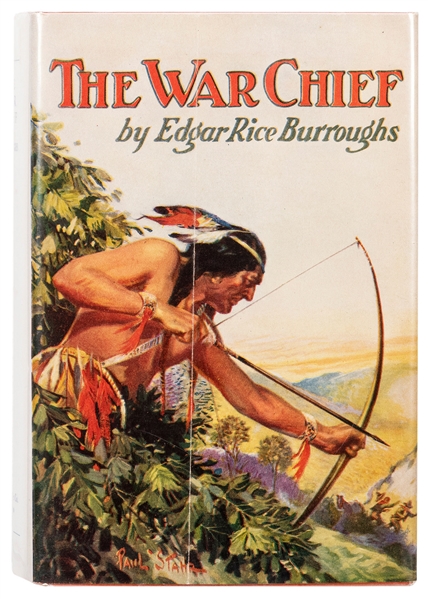  BURROUGHS, Edgar Rice (1875–1950). The War Chief. Chicago: ...