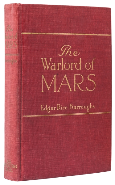  BURROUGHS, Edgar Rice (1875–1950). The Warlord of Mars. Chi...